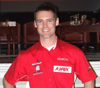 Jamie Robinson at the TT 2008 launch